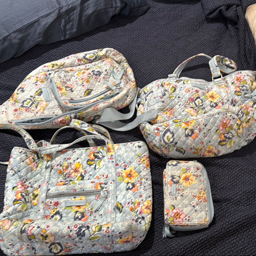 Vera Bradley garden pattern set.